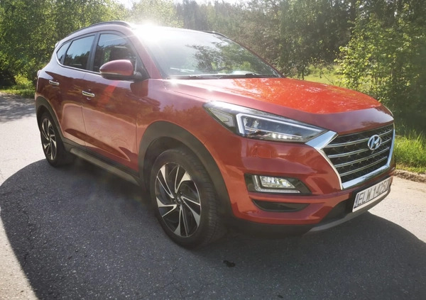 Hyundai Tucson cena 84000 przebieg: 157000, rok produkcji 2019 z Rzgów małe 137